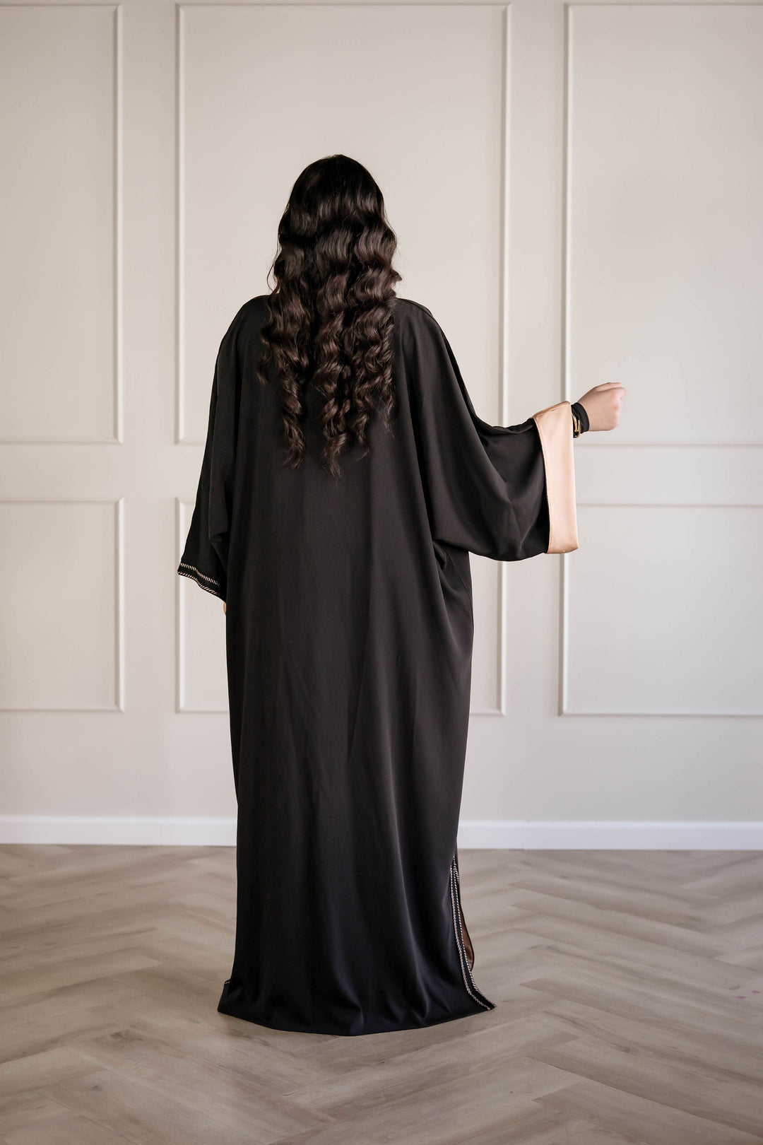 KIMONO JEBLIYA BLACK/SALMON  | MIORÉ
