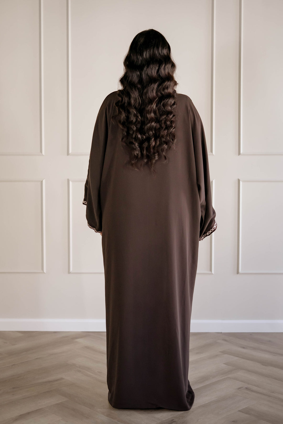 KIMONO JEBLIYA DEEP MOCHA/CREAMED OAT | MIORÉ